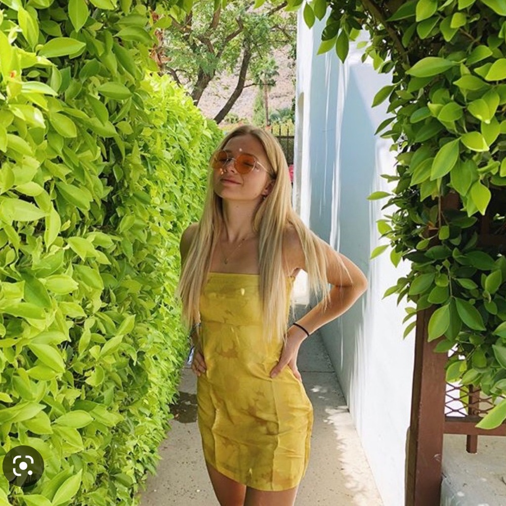 TRADE Realisation Par Christy Dress Size Small in Sunflower Yellow Authentic